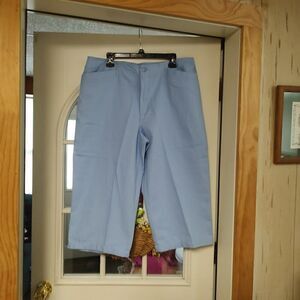 White Stag Light Blue Capri Pants Size Women's 18 Petite